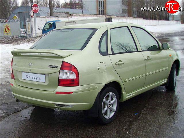 1 899 р. Спойлер Камея Лада Калина 1118 седан (2004-2013) (Неокрашенный)  с доставкой в г. Кемерово