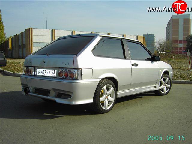 4 099 р. Задний бампер Снайпер  Лада 2108 - 2114 (Неокрашенный)  с доставкой в г. Кемерово