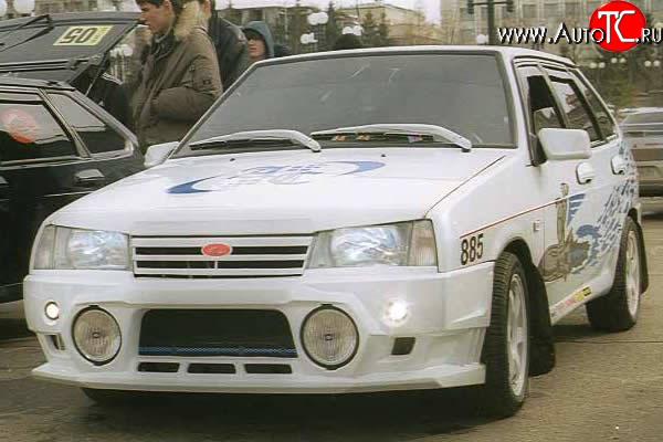 7 799 р. Передний бампер Рузанов Лада 2108 (1984-2003) (Без сетки, Неокрашенный)  с доставкой в г. Кемерово