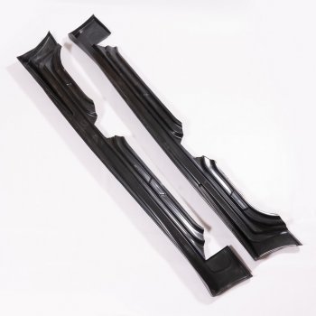 1 199 р. Комплект порогов Autodemic  ИжАвто Ода  2126 (1991-2005) (Текстурная поверхность)  с доставкой в г. Кемерово. Увеличить фотографию 2