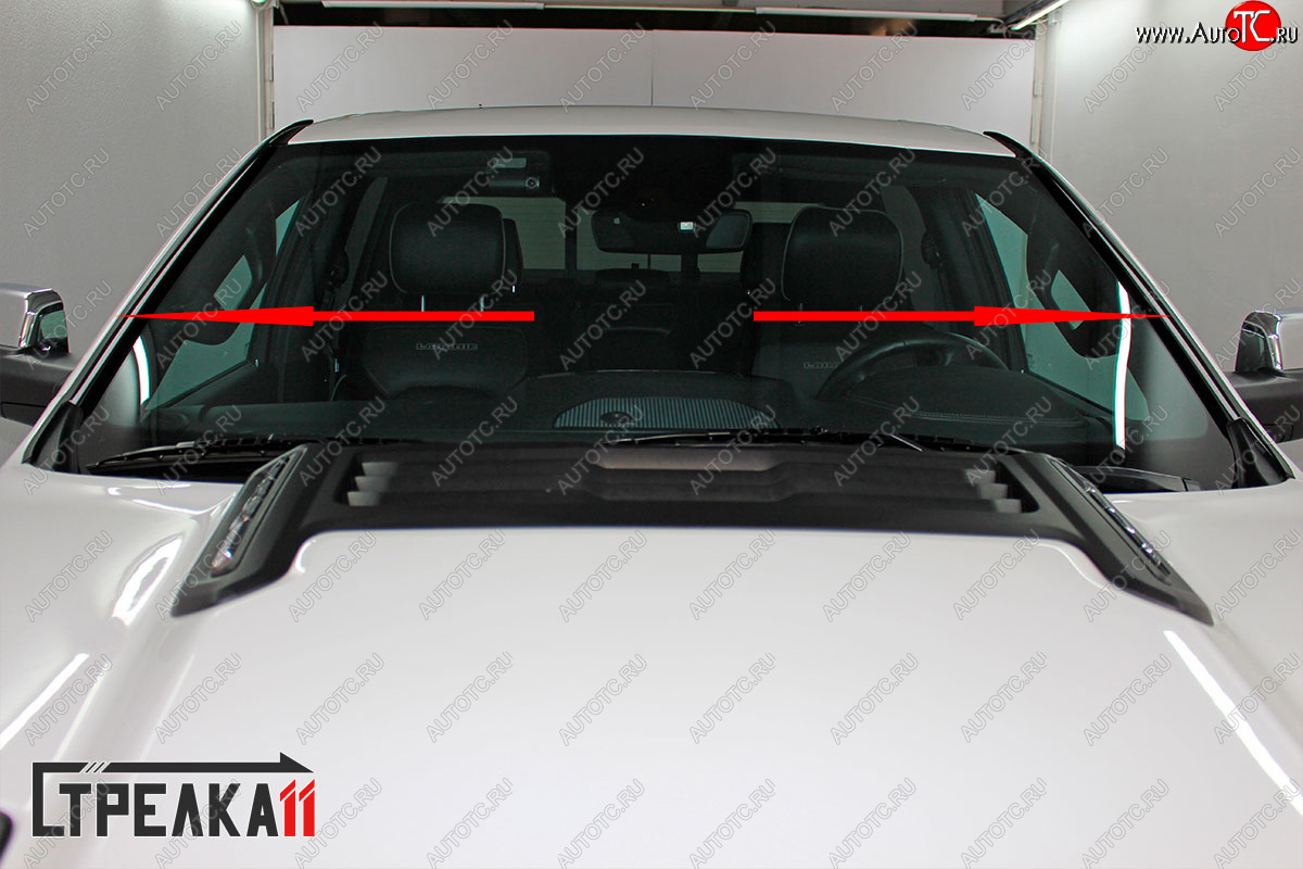 1 699 р. Водостоки (дефлектора) лобового стекла Стрелка 11 RAM 1500 DT (2018-2024) CREW Cab с доставкой в г. Кемерово Увеличить фотографию 1 1 699 р. Водостоки (дефлектора) лобового стекла Стрелка 11 RAM 1500 DT (2018-2024) CREW Cab с доставкой в г. Кемерово