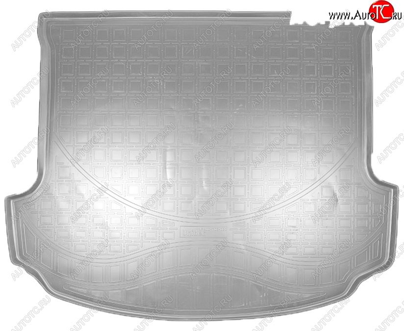 2 349 р. Коврик в багажник Norplast (сложенный 3 ряд)  Acura MDX  YD2 (2006-2009) дорестайлинг (Серый)  с доставкой в г. Кемерово