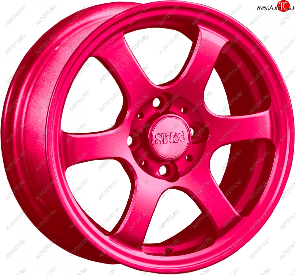 12 799 р. Кованый диск Slik Classik 6x14 (Candy рубиновый)   (Цвет: Candy рубиновый)  с доставкой в г. Кемерово