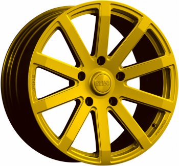 Кованый диск Slik PREMIUM L-611 10.0x20  (Ярко желтый RAL1021 (YELLOW))