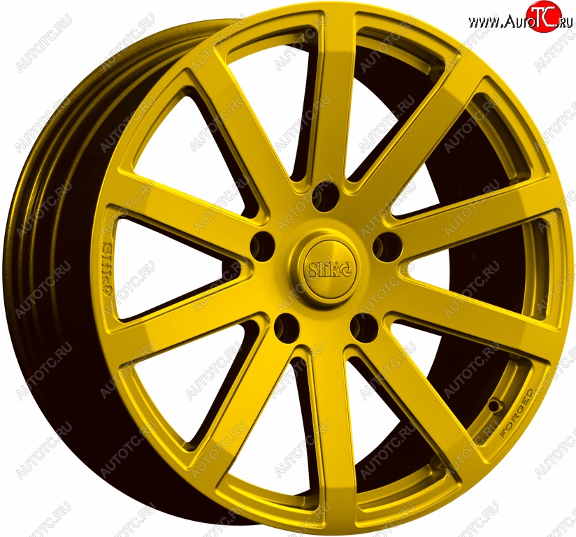 60 999 р. Кованый диск Slik PREMIUM L-611 10.0x20   (Ярко желтый RAL1021 (YELLOW))  с доставкой в г. Кемерово