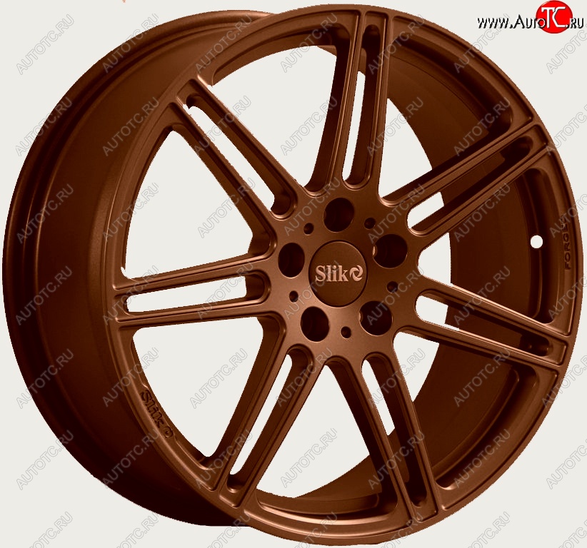 60 999 р. Кованый диск Slik PREMIUM 9.0x20   (Коньячная бронза глянец (BRZCGN))  с доставкой в г. Кемерово