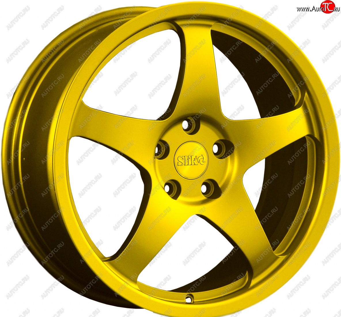 22 299 р. Кованый диск Slik Classic L-806 8.0x18   (Candy ярко-желтый (Candy YELLOW))  с доставкой в г. Кемерово