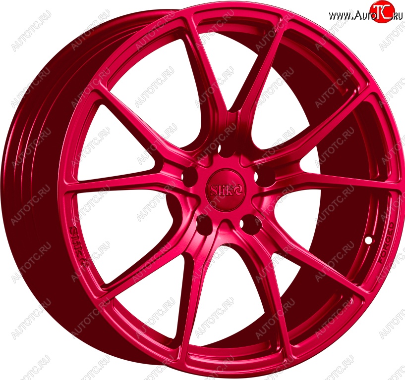 43 319 р. Кованый диск Slik PREMIUM L-916 8.5x19   (Candy рубиновый (Candy RUBIN))  с доставкой в г. Кемерово