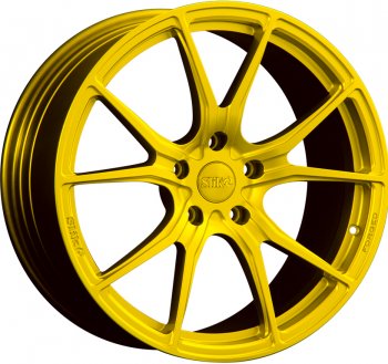 Кованый диск Slik PREMIUM L-916 9.0x19  (Candy ярко-желтый (Candy YELLOW))