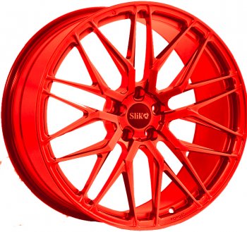 Кованый диск Slik PREMIUM L-918 9.0x19  (RAL 3026 ярко алый (3026))