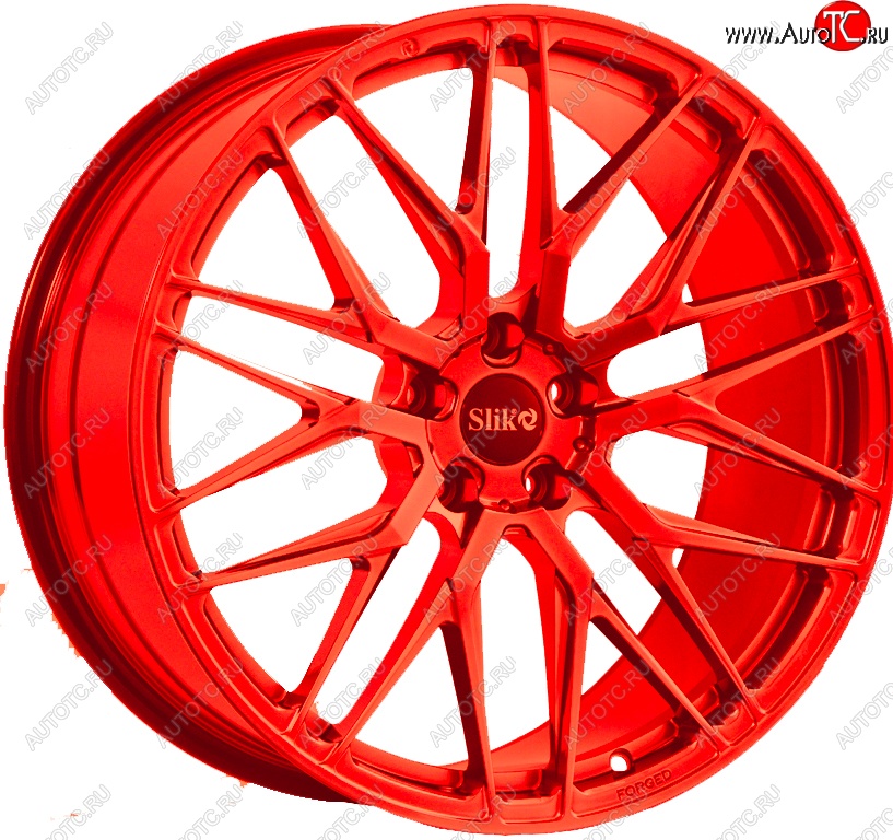 44 999 р. Кованый диск Slik PREMIUM L-918 9.0x19   (RAL 3026 ярко алый (3026))  с доставкой в г. Кемерово
