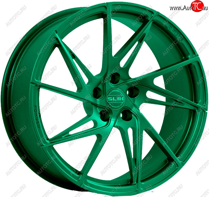 43 319 р. Кованый диск Slik PREMIUM L-936 8.5x19   (Candy изумрудно-зеленый (Candy Green))  с доставкой в г. Кемерово