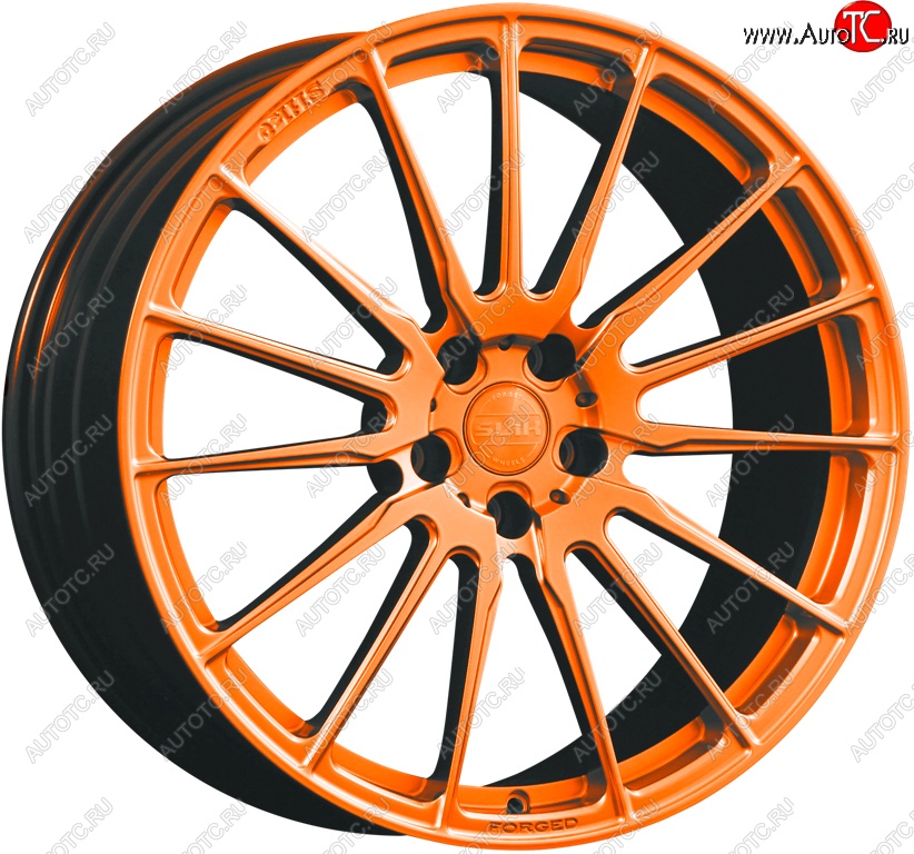 60 999 р. Кованый диск Slik PREMIUM 9.0x20   (Ярко-оранжевый (ORANGE))  с доставкой в г. Кемерово