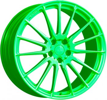 Кованый диск Slik PREMIUM 9.0x20  (RAL 6038 (ярко-зеленый 6038))