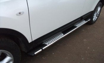 19 949 р. Пороги CAN Otomotiv Acura MDX YD3 рестайлинг (2016-2021)  с доставкой в г. Кемерово. Увеличить фотографию 2