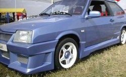 2 299 р. Пороги накладки ZestLine Лада 2108 (1984-2003) (Неокрашенные)  с доставкой в г. Кемерово. Увеличить фотографию 3