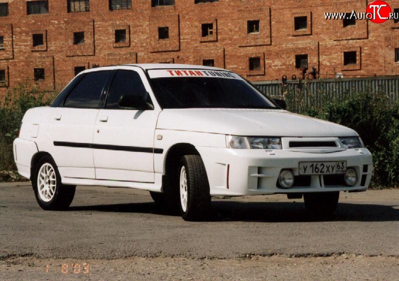 1 249 р. Молдинги Titan - sport Лада 2110 седан (1995-2007) (Неокрашенные)  с доставкой в г. Кемерово