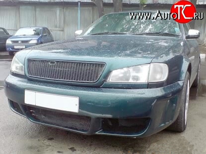 8 899 р. Передний бампер Rieger Audi 100 С4 седан (1990-1995)  с доставкой в г. Кемерово