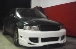239 р. Передний бампер Sport Audi A4 B5 8D2 седан 2-ой рестайлинг (1999-2001)  с доставкой в г. Кемерово. Увеличить фотографию 1