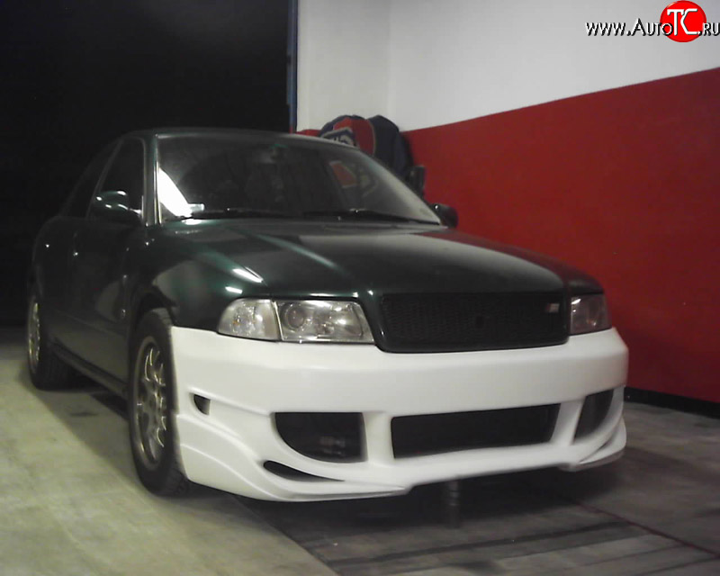 239 р. Передний бампер Sport Audi A4 B5 8D2 седан 2-ой рестайлинг (1999-2001)  с доставкой в г. Кемерово