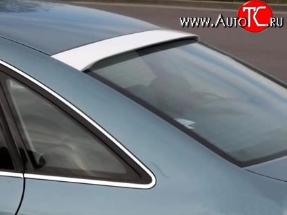 2 549 р. Козырёк на заднее лобовое стекло Sport Audi A6 C5 дорестайлинг, седан (1997-2001) (Неокрашенный)  с доставкой в г. Кемерово