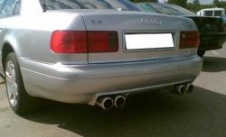 4 399 р. Накладка заднего бампера Kamei Audi A8 D2 дорестайлинг (1994-1999)  с доставкой в г. Кемерово. Увеличить фотографию 2