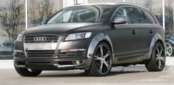 15 799 р. Накладка переднего бампера ABT Audi Q7 4L дорестайлинг (2005-2009)  с доставкой в г. Кемерово. Увеличить фотографию 2
