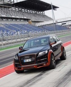 15 799 р. Накладка переднего бампера ABT Audi Q7 4L дорестайлинг (2005-2009)  с доставкой в г. Кемерово. Увеличить фотографию 4