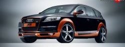 15 799 р. Накладка переднего бампера ABT Audi Q7 4L дорестайлинг (2005-2009)  с доставкой в г. Кемерово. Увеличить фотографию 7