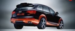 6 999 р. Накладка заднего бампера ABT Audi Q7 4L дорестайлинг (2005-2009)  с доставкой в г. Кемерово. Увеличить фотографию 4