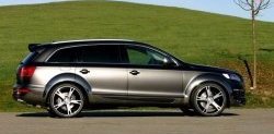 6 999 р. Накладки на двери АВТ Audi Q7 4L дорестайлинг (2005-2009)  с доставкой в г. Кемерово. Увеличить фотографию 6