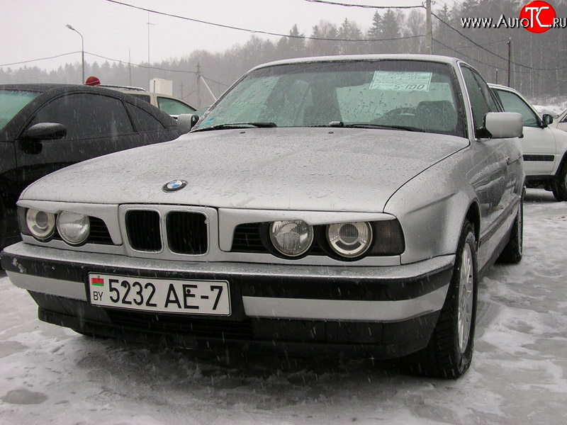 899 р. Реснички Uniq BMW 5 серия E34 седан дорестайлинг (1988-1994)  с доставкой в г. Кемерово
