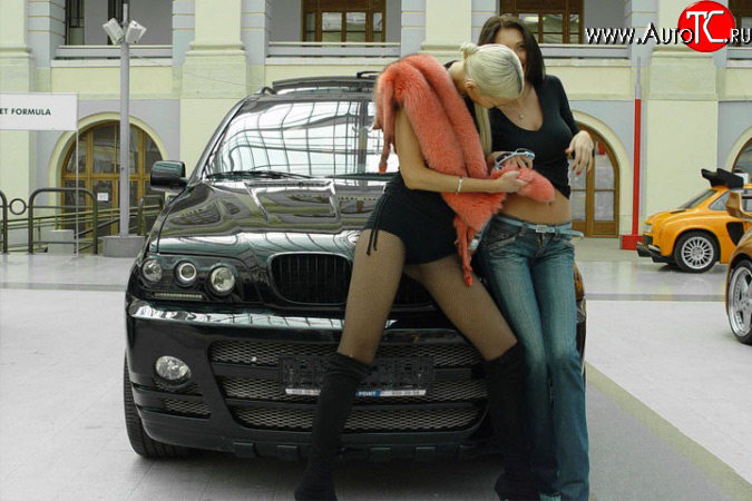 21 499 р. Передний бампер Тарантул BMW X5 E53 дорестайлинг (1999-2003) (Неокрашенный)  с доставкой в г. Кемерово