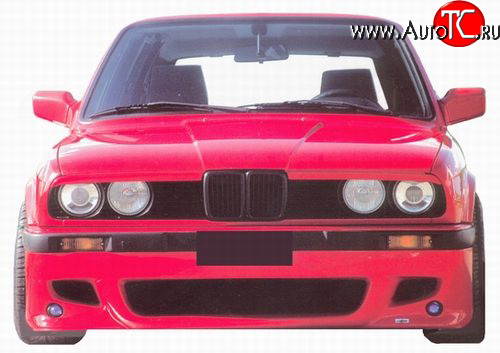 7 999 р. Передний бампер Rieger V1 на BMW 3 серия E30 седан (1982-1991)  с доставкой в г. Кемерово
