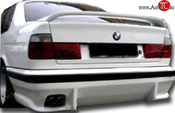 4 399 р. Накладка заднего бампера Street BMW 5 серия E34 седан дорестайлинг (1988-1994)  с доставкой в г. Кемерово