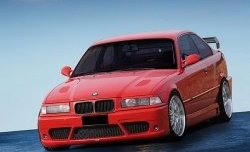 3 999 р. Передний бампер Lumma style BMW 3 серия E36 седан (1990-2000) (Неокрашенный)  с доставкой в г. Кемерово. Увеличить фотографию 2