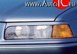 849 р. Реснички на фары Sport  BMW 3 серия  E36 (1990-2000) седан (Неокрашенные)  с доставкой в г. Кемерово. Увеличить фотографию 5