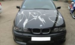 5 199 р. Юбка переднего бампера Devil Style BMW 5 серия E39 седан дорестайлинг (1995-2000)  с доставкой в г. Кемерово. Увеличить фотографию 4