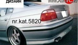 4 399 р. Накладка заднего бампера Driver BMW 5 серия E39 седан дорестайлинг (1995-2000)  с доставкой в г. Кемерово. Увеличить фотографию 2