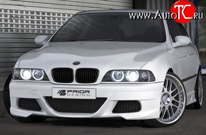 9 799 р. Передний бампер PRIOR Design BMW 5 серия E39 седан рестайлинг (2000-2003) (Без сетки, Неокрашенный)  с доставкой в г. Кемерово