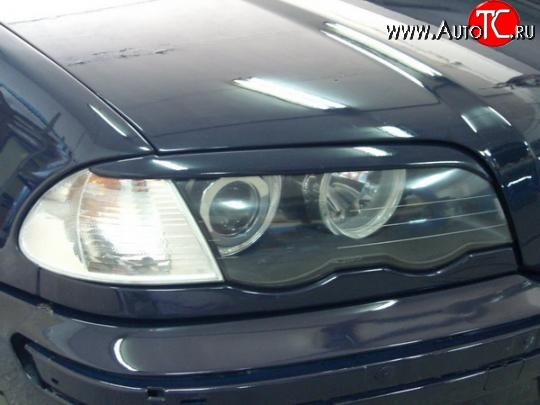 799 р. Реснички Grand  BMW 3 серия  E46 (1998-2001) седан дорестайлинг (Неокрашенные)  с доставкой в г. Кемерово