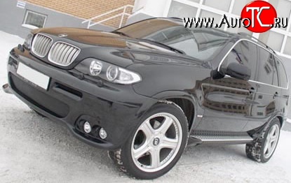 10 349 р. Передний бампер HAMANN V2 BMW X5 E53 дорестайлинг (1999-2003) (Дорестайлинговый кузов)  с доставкой в г. Кемерово