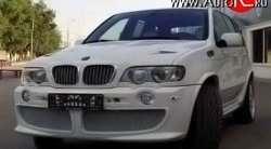 19 649 р. Передний бампер HARGE BMW X5 E53 дорестайлинг (1999-2003) (Неокрашенный)  с доставкой в г. Кемерово. Увеличить фотографию 2