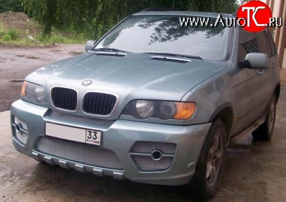 10 599 р. Передний бампер LORINSER Style BMW X5 E53 дорестайлинг (1999-2003) (Неокрашенный)  с доставкой в г. Кемерово