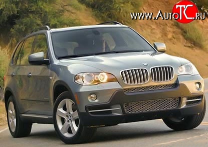 5 949 р. Передний бампер Standart BMW X5 E70 дорестайлинг (2006-2010) (Неокрашенный)  с доставкой в г. Кемерово