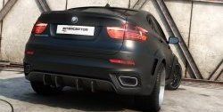 25 849 р. Комплект насадок на глушитель Interceptor  BMW X6  E71 (2008-2014) дорестайлинг, рестайлинг  с доставкой в г. Кемерово. Увеличить фотографию 1