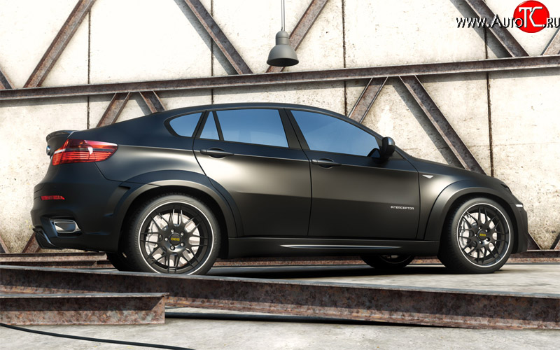15 999 р. Пороги накладки Interceptor  BMW X6  E71 (2008-2014) дорестайлинг, рестайлинг (Неокрашенные)  с доставкой в г. Кемерово