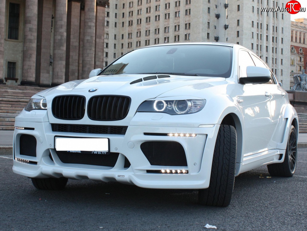 1 449 р. Реснички Hamann Tycoon Evo M BMW X6 E71 дорестайлинг (2008-2012)  с доставкой в г. Кемерово
