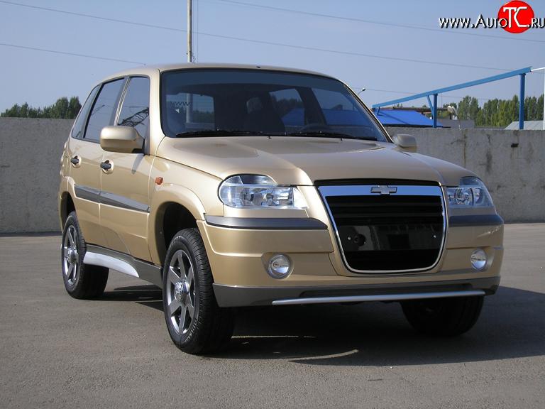 709 р. Накладки на зеркала Атака после 2005 г.в Chevrolet Niva 2123 дорестайлинг (2002-2008) (Неокрашенные)  с доставкой в г. Кемерово