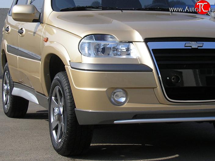 1 749 р. Противотуманные фары Атака Chevrolet Niva 2123 дорестайлинг (2002-2008)  с доставкой в г. Кемерово
